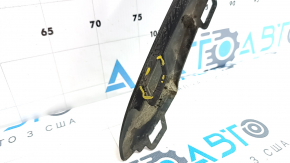 Rear bumper lip trim Volkswagen ID.4 21-23 black structure, worn, cracks in fasteners