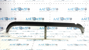 Rear bumper lip trim Volkswagen ID.4 21-23 black structure, worn, cracks in fasteners