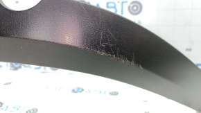 Rear bumper lip trim Volkswagen ID.4 21-23 black structure, worn, cracks in fasteners