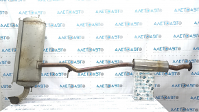 Rear muffler with barrel Nissan Rogue 22-23 1.5T