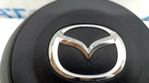 Airbag in steering wheel driver Mazda CX-5 17- scratch on chrome