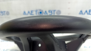 Naked steering wheel Mazda CX-5 17 - black leather, scratches, abrasions
