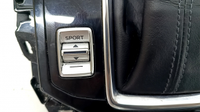 Mazda CX-5 17- automatic transmission shifter cover with button, scratches, peeling chrome