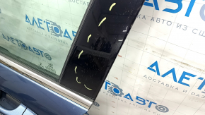 Door assembly front left Ford Fusion mk5 13-20 hybrid, blue N6, butt, cracks on the overlay