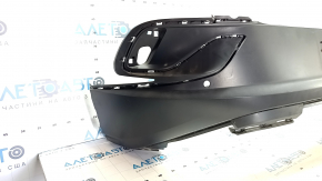 Rear bumper bare Volkswagen ID.4 21-23 black structure for parking sensors, scratches