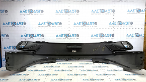 Rear bumper bare Volkswagen ID.4 21-23 black structure for parking sensors, scratches