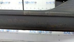Front bumper bare Mazda CX-5 17 - white, scratches, dented, broken fasteners