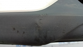 Front bumper bare Mazda CX-5 17 - white, scratches, dented, broken fasteners
