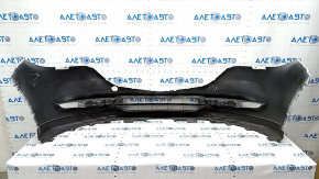 Front bumper bare Mazda CX-5 17 - white, scratches, dented, broken fasteners