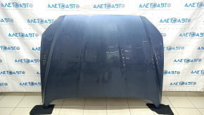 Bonnet bare Ford Fusion mk5 13-20 aluminum, blue N6, chips, sand