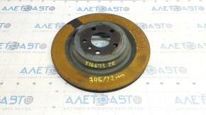 Rear right brake disc Mercedes GLS-class X166 13-19 345/22mm