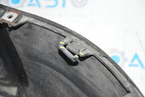 Rear bumper bare lower part Tesla Model X 16-21 structure, scratches, rubbed, no fragment, broken fastener