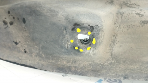 Rear left fender liner Jeep Cherokee KL 19 - torn