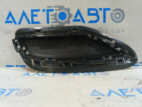 Rear bumper grille right Audi Q5 80A 18-24 structure, chrome