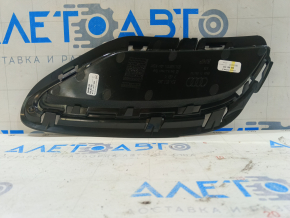 Rear bumper grille right Audi Q5 80A 18-24 structure, chrome