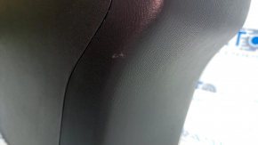 Central console armrest Mazda CX-5 17- leather black, scratches, abrasions