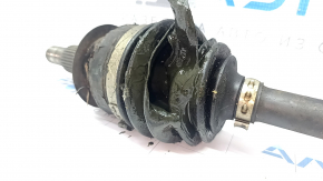 Front left half-shaft drive Mazda CX-5 17- awd rusty, outer CV joint boot torn