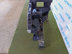 Quarter front right VW Jetta 11-18 USA black, sawed off