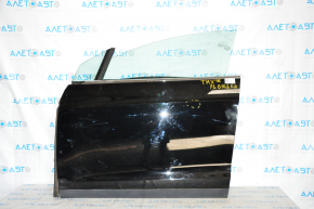 Door assembly front left Tesla Model X 16-21 black PBSB, butt