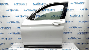 Door assembly front left BMW X3 G01 18-21 white A96, keyless, bumps, chips, bump on overlay