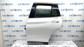 Door assembly rear left BMW X3 G01 18-21 white A96, keyless, chip