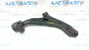 Lower front right arm Mazda CX-5 17 - cracked silent block, torn boot