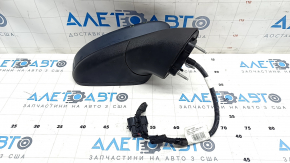 Side mirror right Ford Fusion mk5 13- 3 pins, blue, chips, sand