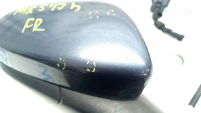 Side mirror right Ford Fusion mk5 13- 3 pins, blue, chips, sand