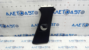 Center pillar trim upper belt right BMW X3 G01 18-21 black, scuffs