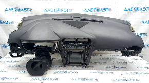 Torpedo front panel with AIRBAG Ford Fusion mk5 13-20 black