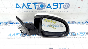 Side mirror right BMW X3 G01 18-21 9 pins, turn signal, camera, white