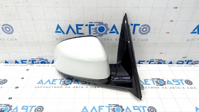 Side mirror right BMW X3 G01 18-21 9 pins, turn signal, camera, white