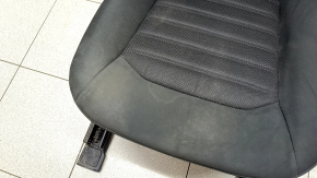 Driver's seat Ford Fusion mk5 17-20 without airbag, electric, black cloth, for cleaning