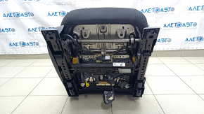 Passenger seat Ford Fusion mk5 17-20 without airbag, electric, black cloth, for cleaning