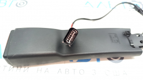 Driver's seat belt latch Ford Fusion mk5 17-20 black, with sensor