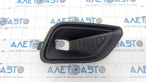Right fog light frame Jeep Cherokee KL 19-21 structure, abrasions, scratches