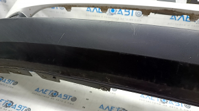 Front bumper bare Mazda CX-30 20- without parking sensors, white, scratches