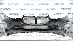 Front bumper bare Mazda CX-30 20- without parking sensors, white, scratches