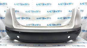 Rear bumper bare Mazda CX-30 20- white, scratches