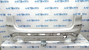 Bare rear bumper BMW X3 G01 18-21 LUXURY-Line for parking sensors, without towbar, white, scratches