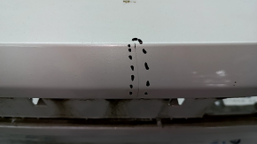Bare rear bumper BMW X3 G01 18-21 LUXURY-Line for parking sensors, without towbar, white, scratches