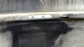 Bare rear bumper BMW X3 G01 18-21 LUXURY-Line for parking sensors, without towbar, white, scratches