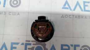 Nissan Rogue 14-20 start/stop button with immobilizer, worn chrome
