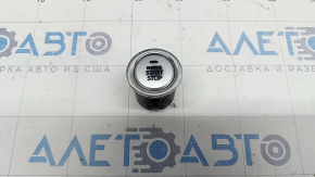 Start-Stop ignition button Hyundai Sonata 11-15 is rubbed