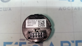 Start-Stop ignition button Hyundai Sonata 11-15 is rubbed