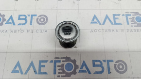 Start-Stop ignition button Hyundai Sonata 11-15 is rubbed