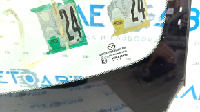 Windshield Mazda CX-30 20 - without projection, under camera and rain sensor, scratches, chips, cracks