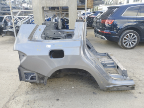Quarter wing rear right Mercedes GLS-class X166 13-19 silver, on the body, bumps