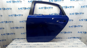 Door bare rear left Kia Forte 19-24 4d blue B2R, bumps, dent