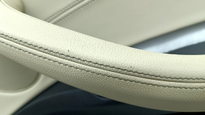 Door trim card front right BMW X3 G01 18-21 leatherette beige, wood insert, scratches, abrasions